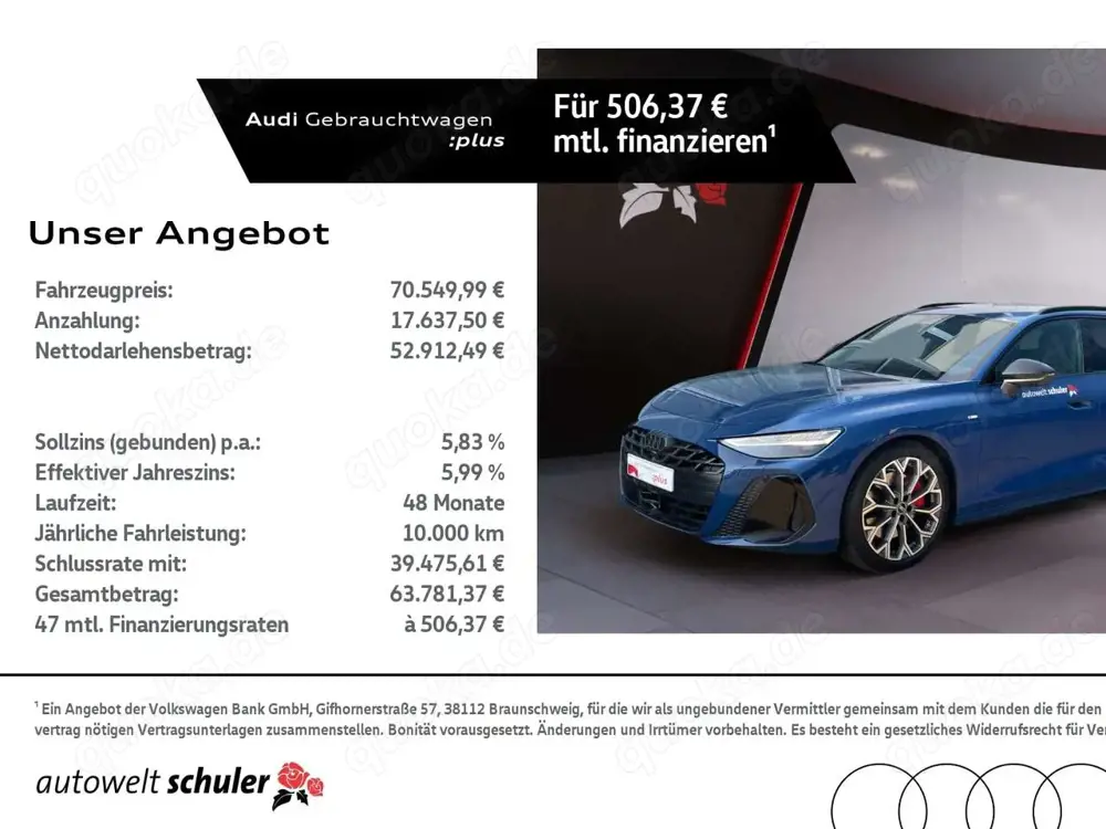 Audi A6 Avant 2.0 TDI quattro S-line AHK ACC TechPlus MMI