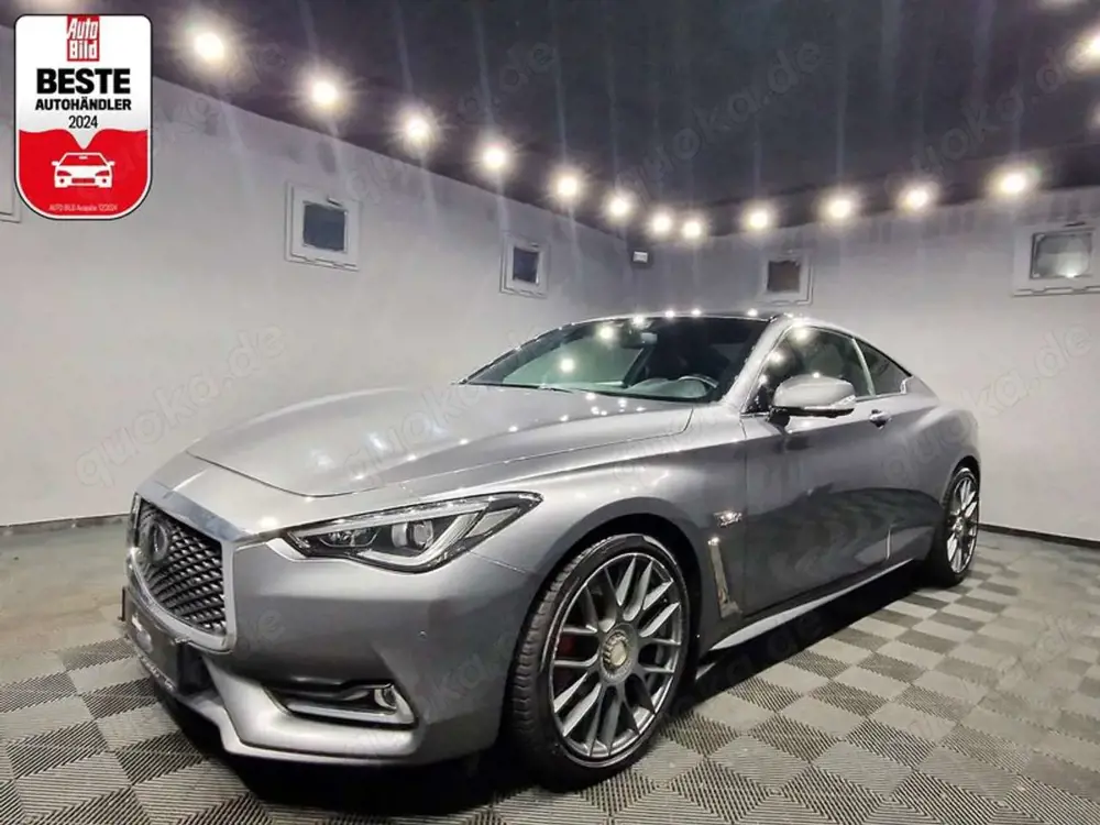 Infiniti Q60 Coupe 3.0 V6 AWD|AUTOM/LEDER/E.GSHD/LED/19 ZOLL|