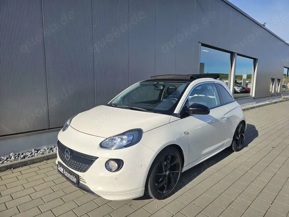 Opel Adam Open Air/Cabrio/Voll-Scheckheftgepflegt/Navi/SHZ/