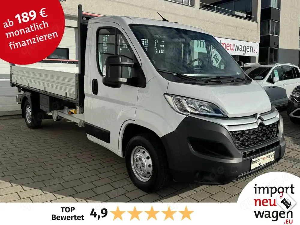 Citroen Jumper Pritsche 35 2.2 BlueHDi L3 3-Seiten-Kipper, AHK!