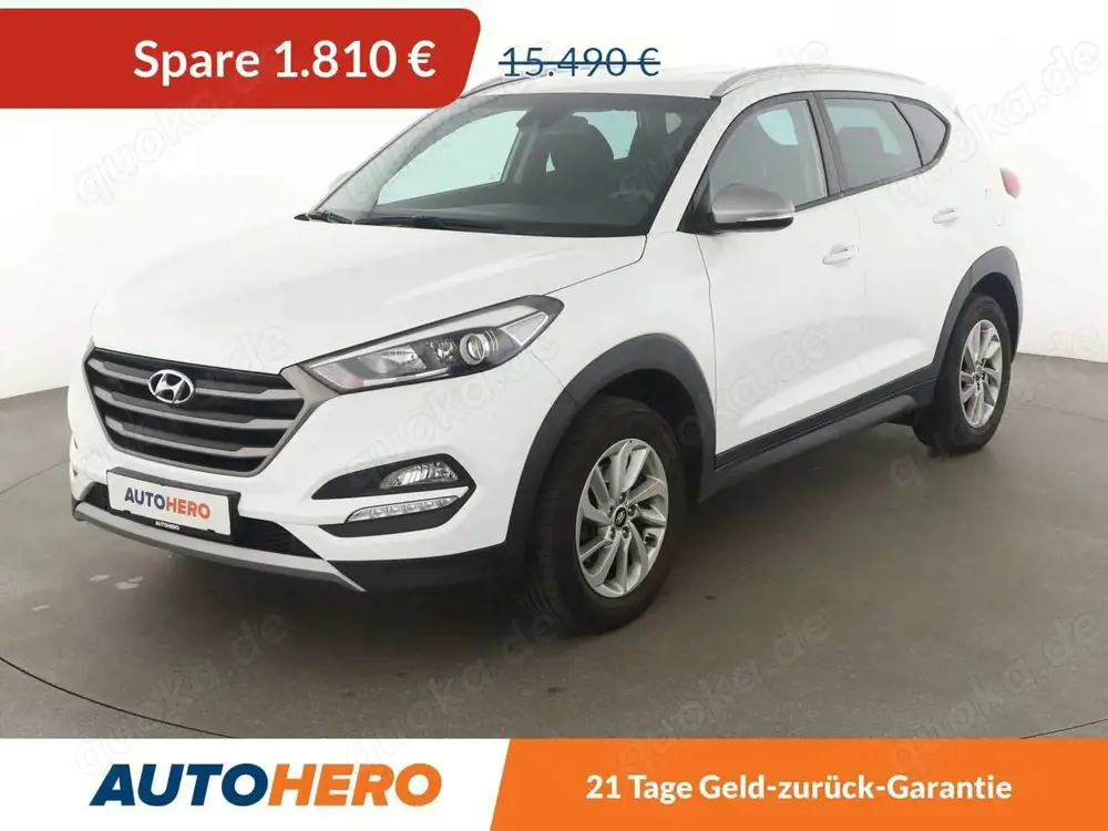 Hyundai TUCSON 1.6 Advantage blue 2WD *NAVI*TEMPO*CAM*PDC*SHZ*