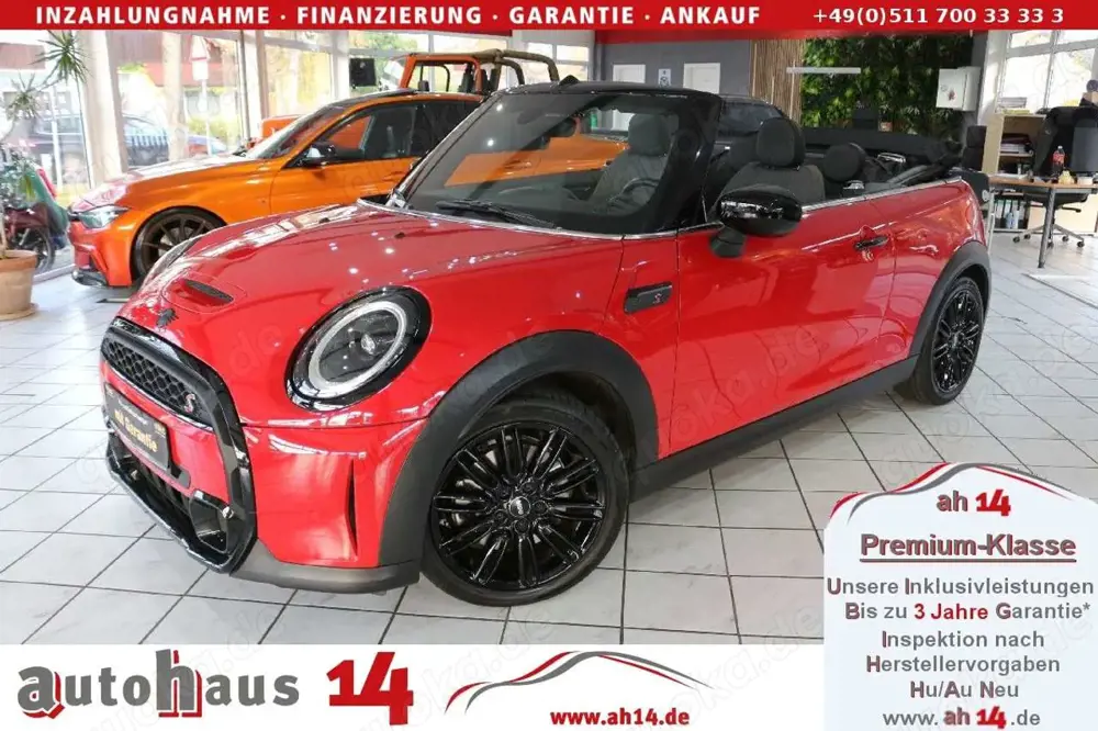 MINI Cooper S Cabrio - Automatik-Navi-ACP-Leder-LED
