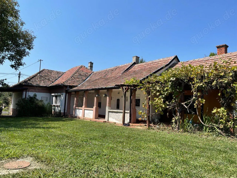 Ungarn: Haus, Bauernhaus, Südseite Balaton, Nähe Thermalbad