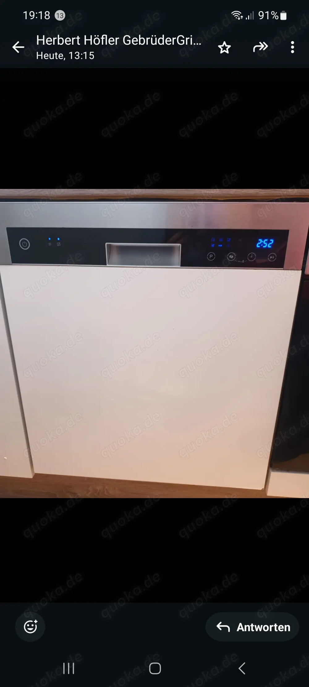 Geschirrspüler und teilbare Couch zu verschenken 