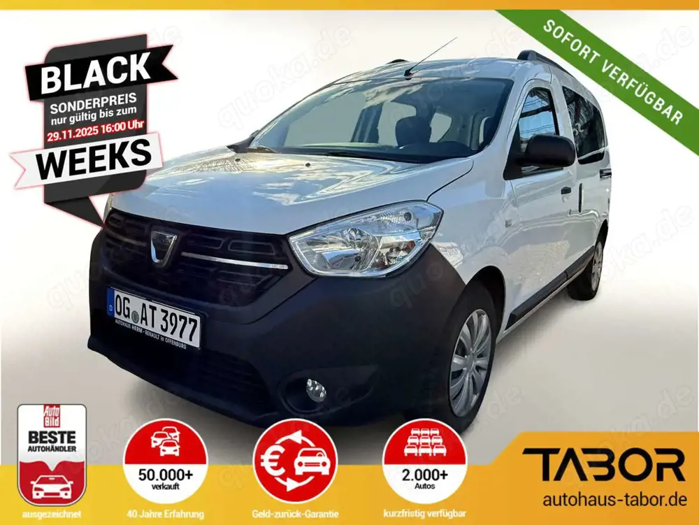Dacia Dokker 1.6 SCe 100 Essential Klimaanlage