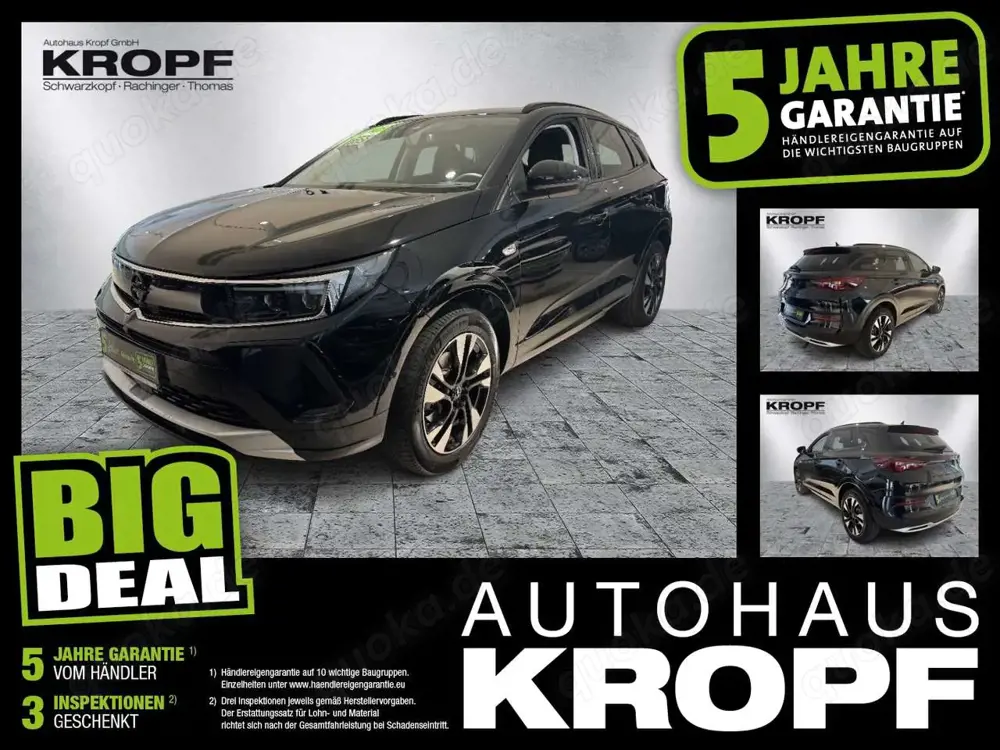 Opel Grandland 1.2 T. Ult ab 2,99% LED+Navi+SHZ+360+LM