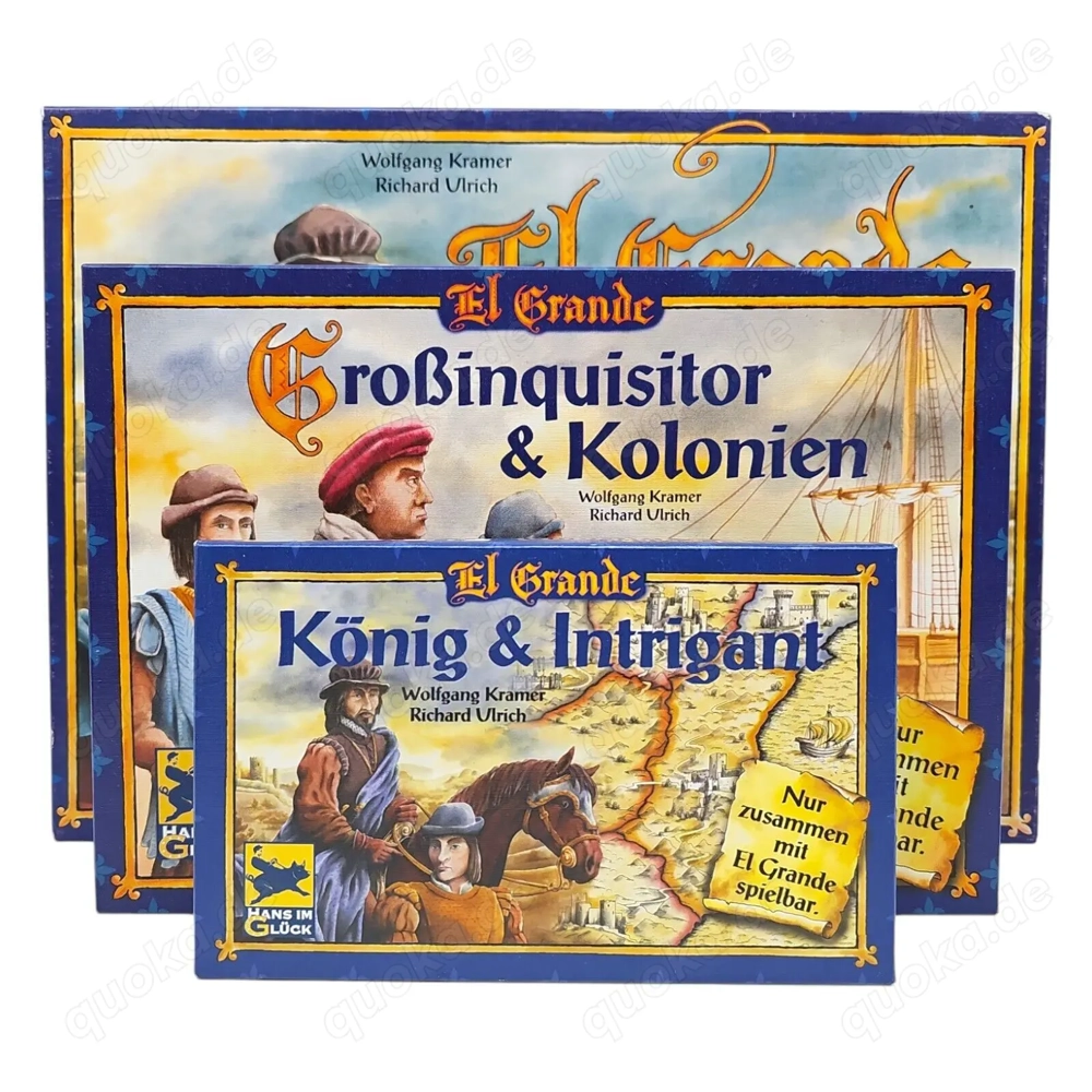 El Grande + Erweiterungen - NEU in Folie