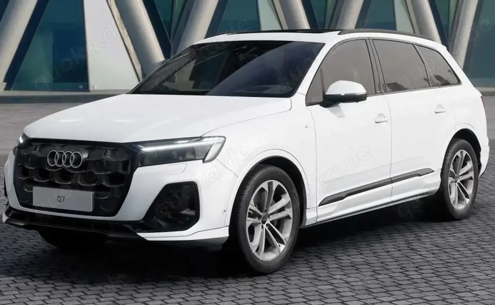 Audi Q7 55TFSI qu S LINE BLACK HUD PANO AHK 7-SITZER