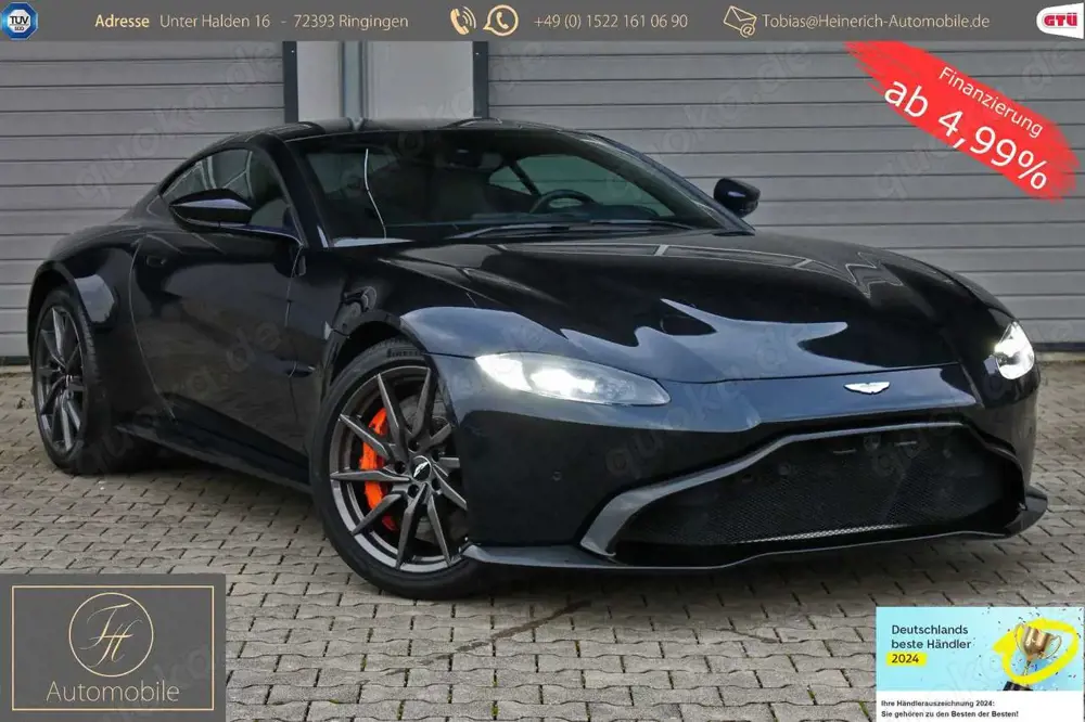 Aston Martin V8 4.0 V8*Leder*Sitzklima*Klappenauspuff