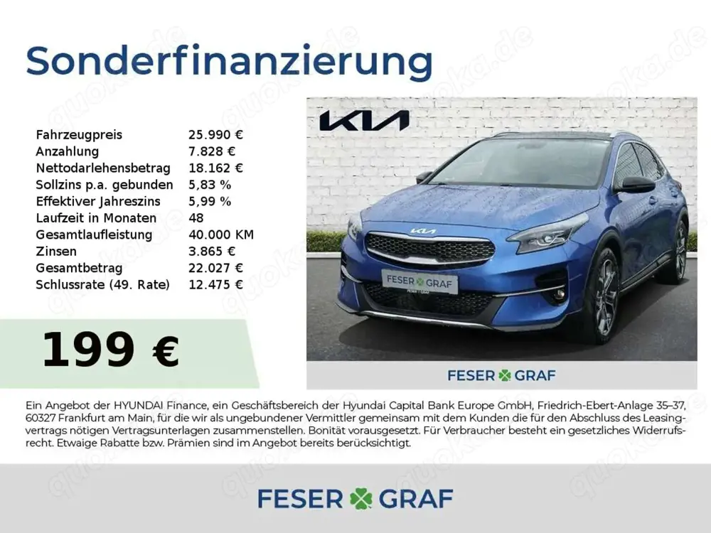 Kia XCeed 1.5T DCT7 PLATINUM Panorama 8-fach-bereift