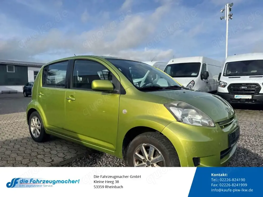 Daihatsu Sirion 1.3 Klima Lederlenkrad CD eFH Radio *EXPORT