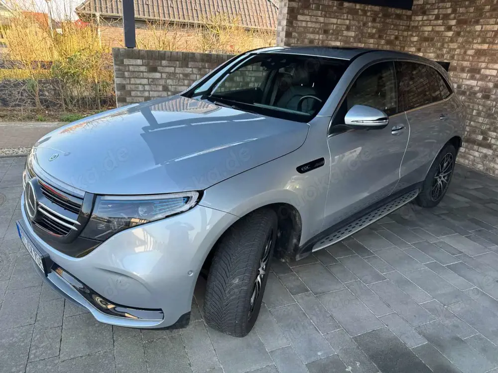 Mercedes-Benz EQC 400 AMG, AHK, GSD, Leder, HUD, Burmester, 360, SoH 95%