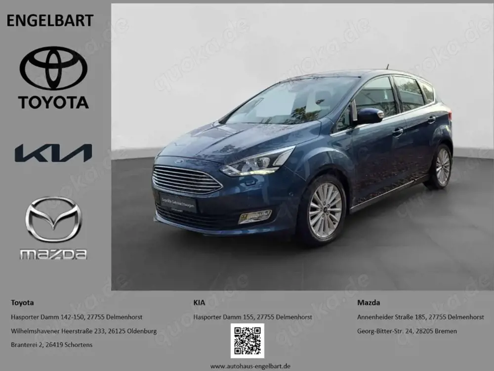 Ford C-Max Titanium 1.5 EcoBoost EU6d-T Navi Apple CarPlay An