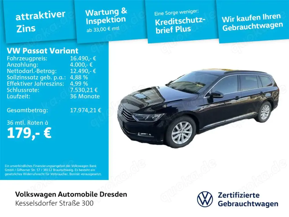 Volkswagen Passat Variant Comfortline