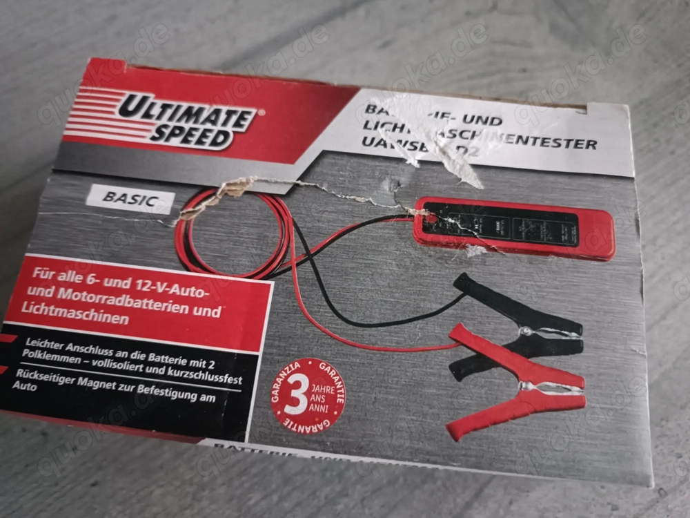 Ultimate Speed Batterien Lichtmaschinentester UAWSB 2 D2