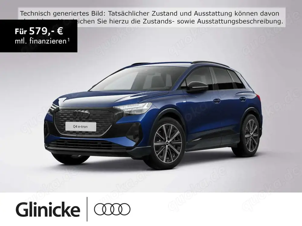 Audi Q4 e-tron 45 e-tron S-line Matrix ACC