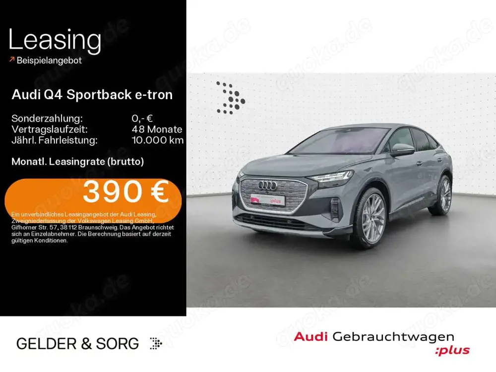 Audi Q4 e-tron 35 S line 0,25%*AHK*Matrix*R