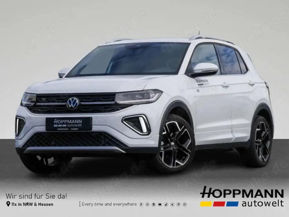 Volkswagen T-Cross R-Line 1.0 l TSI AHK Kamera Navi LED-Mat