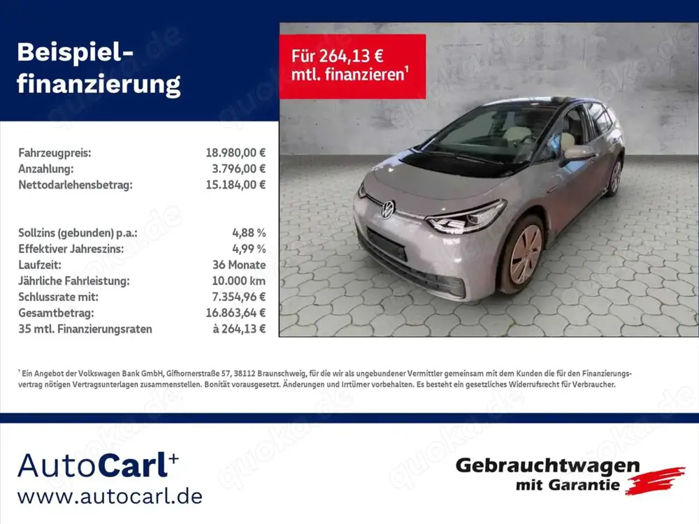 Volkswagen ID.3 Pro Family STH/NAV/SHZ/PANO KLIMA LED NAVI