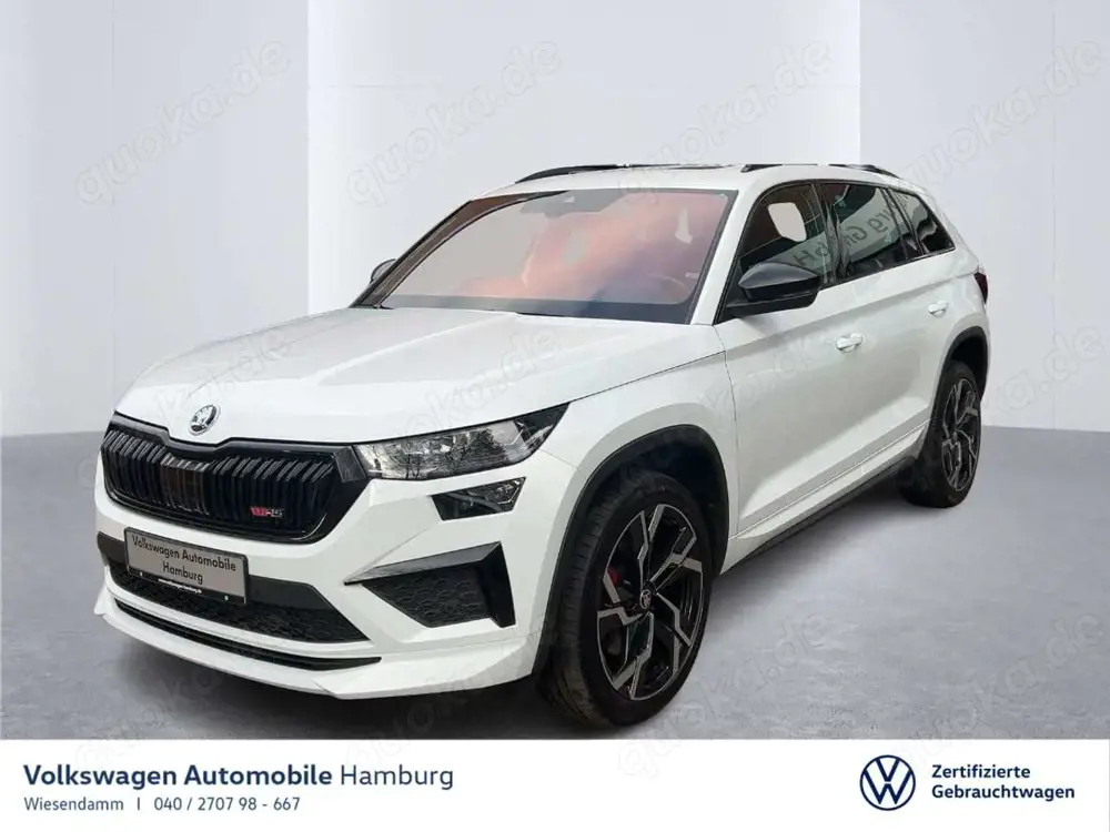 Skoda Kodiaq 2.0 RS TSI DSG 4x4 AHK Kamera Pano