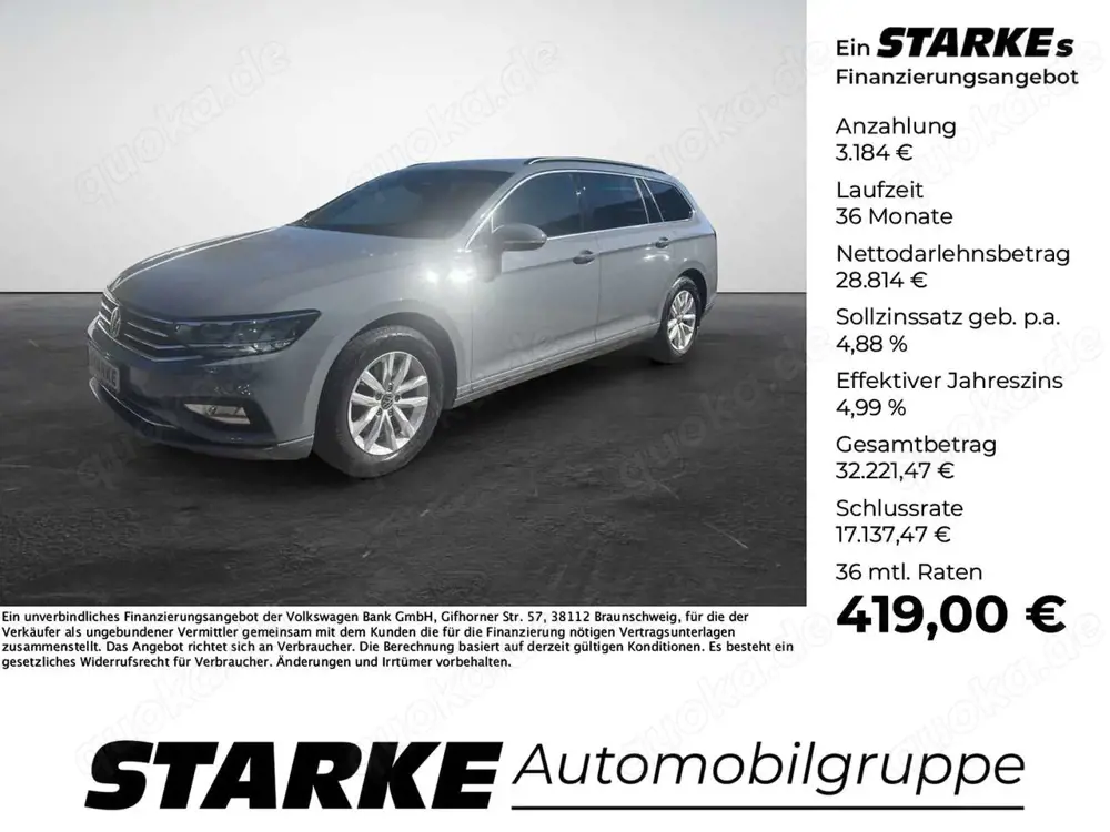 Volkswagen Passat Variant 2.0 TDI DSG Business