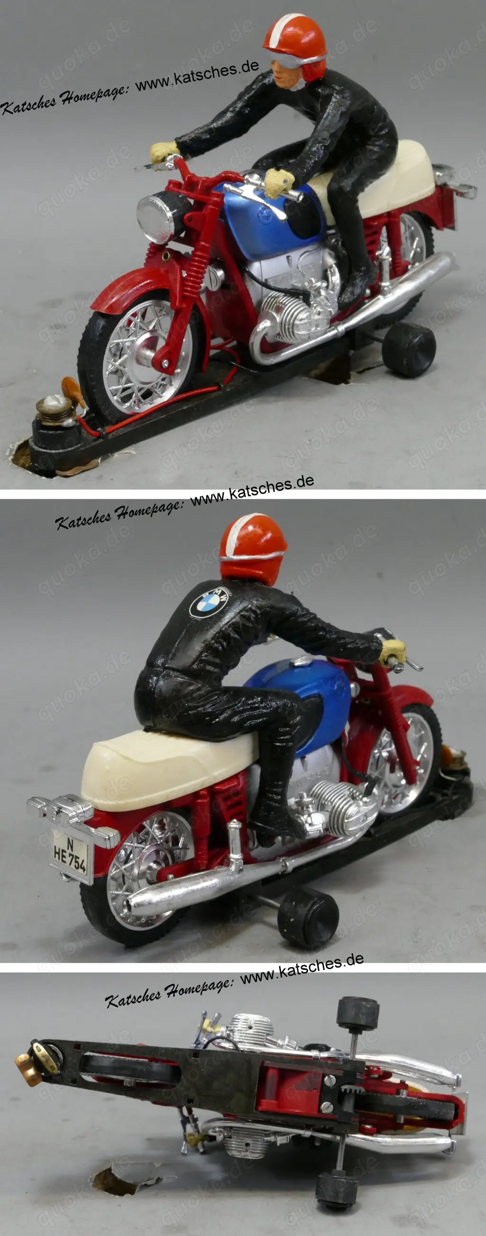 BMW R75-5 Carrera Universal 40480 Carrera 124 40680 Version ohne Schalthebel digitalisierbar