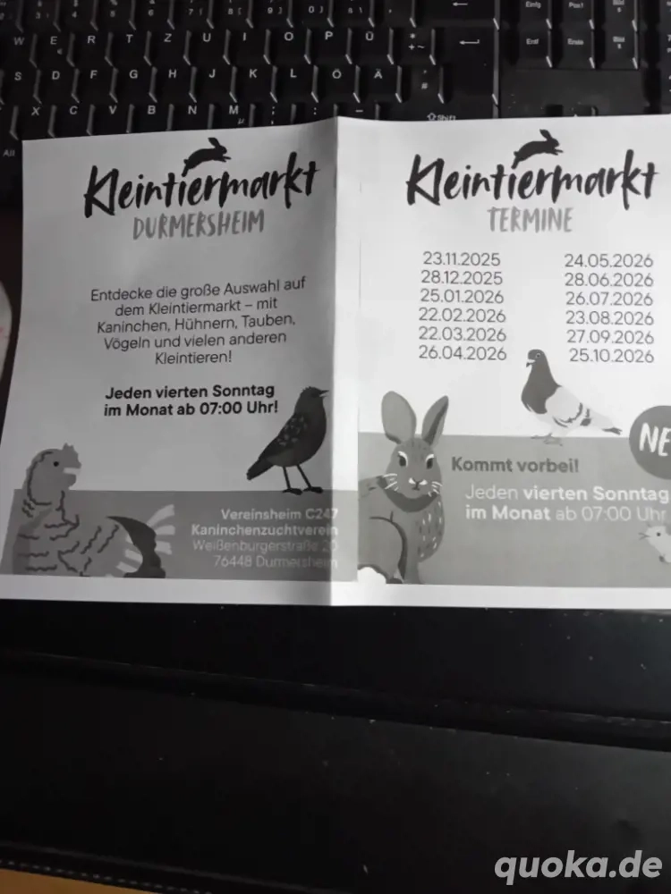 Kleintiermarkt 