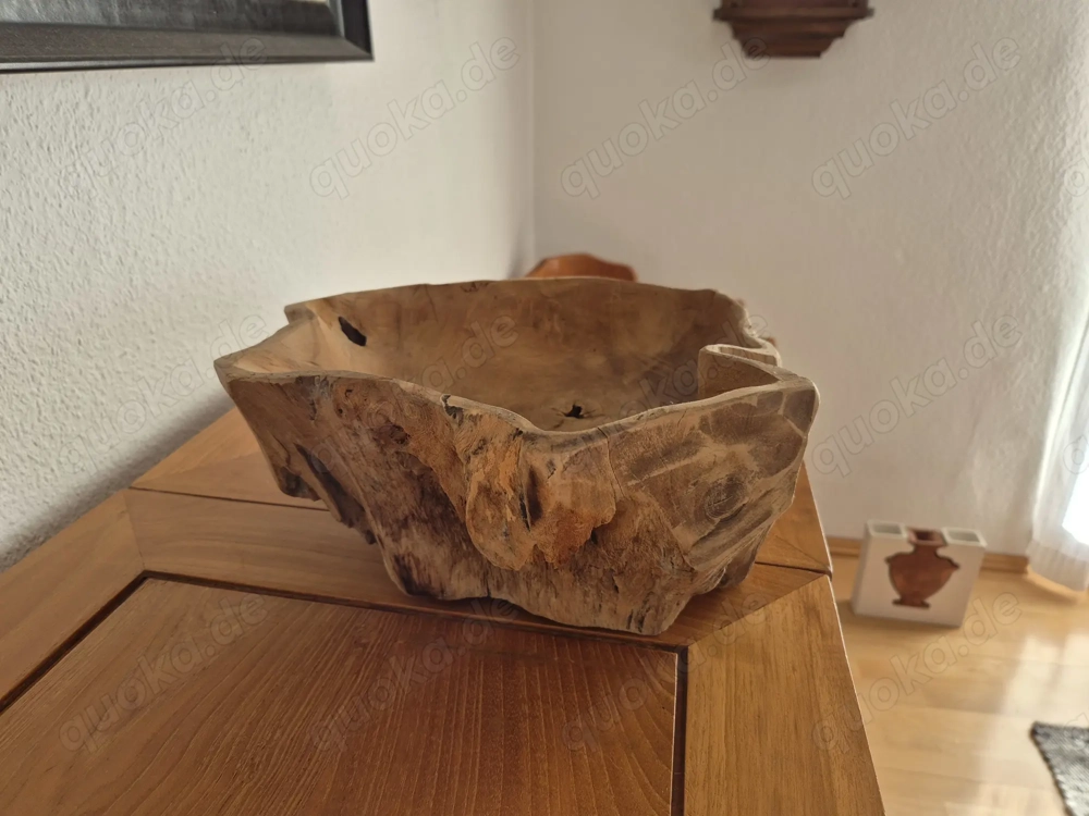Schöne Schale aus Wurzelholz 