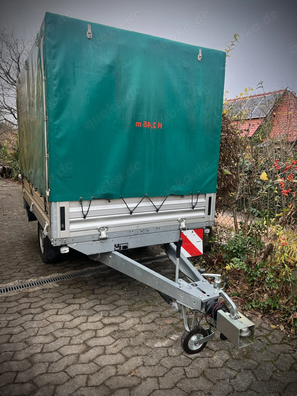 SySTEMA Plattform-Hochlader 1300 kg Einachser, 100km h gebremst