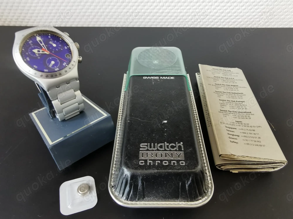 Original SWATCH Irony Chrono Aluminum von 1999