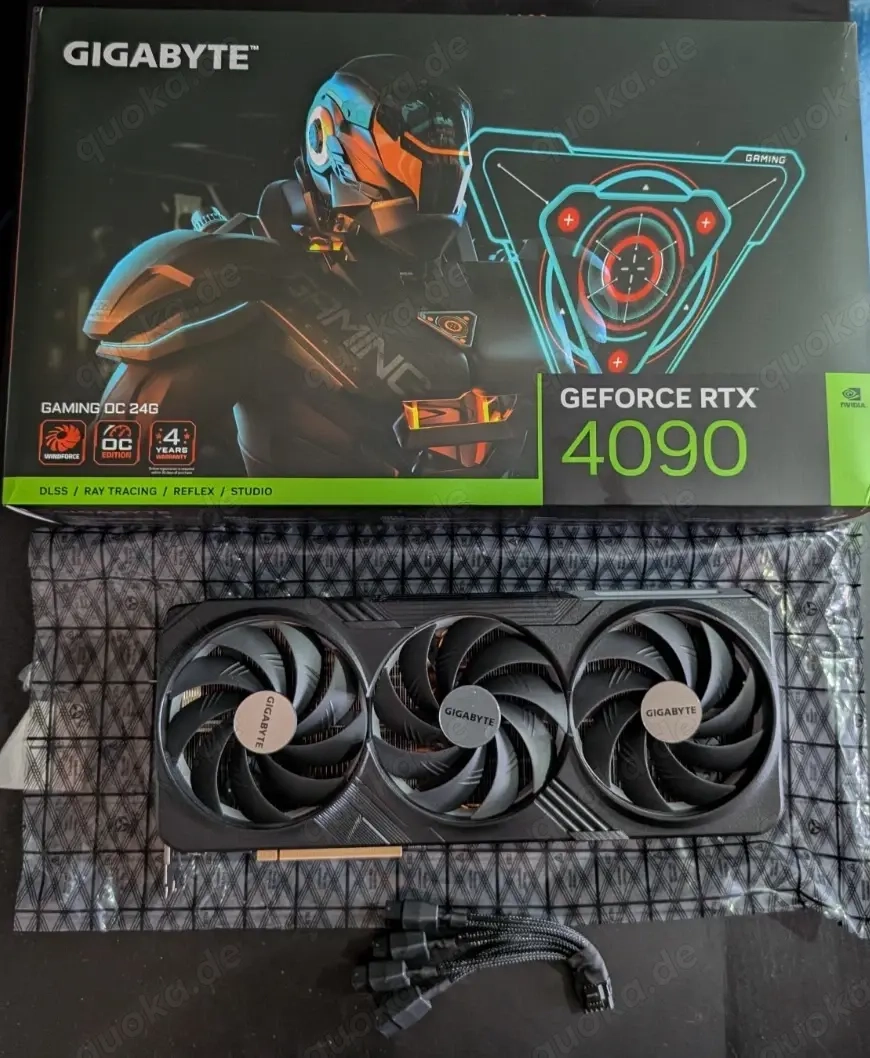 Gigabyte GeForce RTX 4090 Gaming OC 24GB Grafikkarte (GV-N4090Gaming OC-24GD)