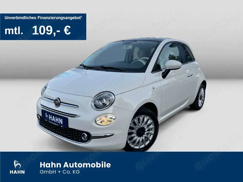Fiat 500 1,2 Lounge Klima Panorama Einpark Bluetooth