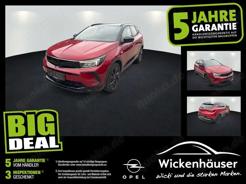 Opel Grandland 1.6 Turbo GS Line ACC+LED+Navi+SHZ+LM