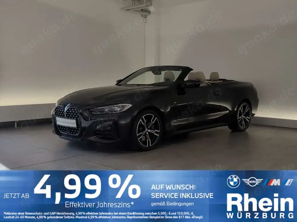 BMW 440 Mi xDrive Cabrio M Sport Navi/LED/HK/AHK/SHZ HK/