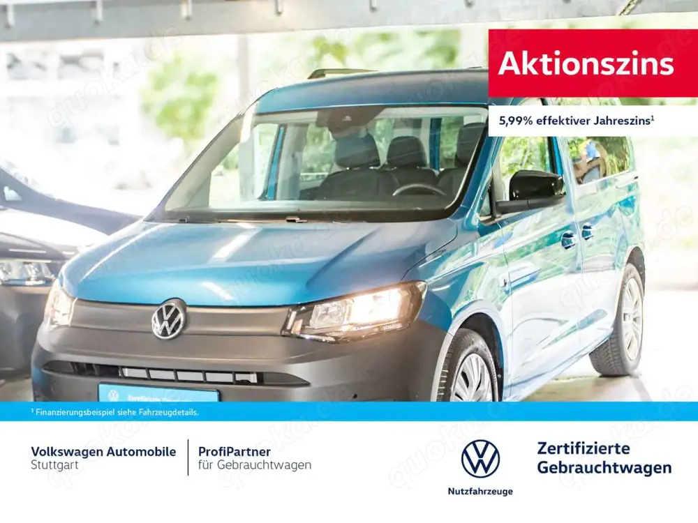 Volkswagen Caddy DSG 2.0 TDI Euro 6e Navi AHK Kamera