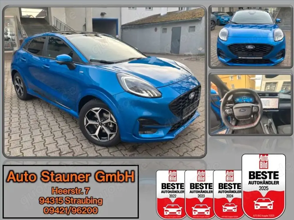 Ford Puma 1.0 EcoBoost MEHV ST-Line/PANO/AHK/ACC/SHZ/
