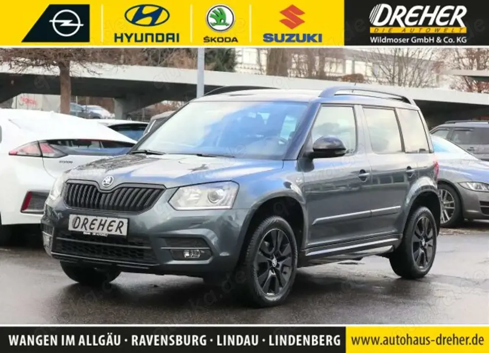 Skoda Yeti Yeti 1.4 TSI Monte Carlo Autom./Klima/KM/PDC Xenon