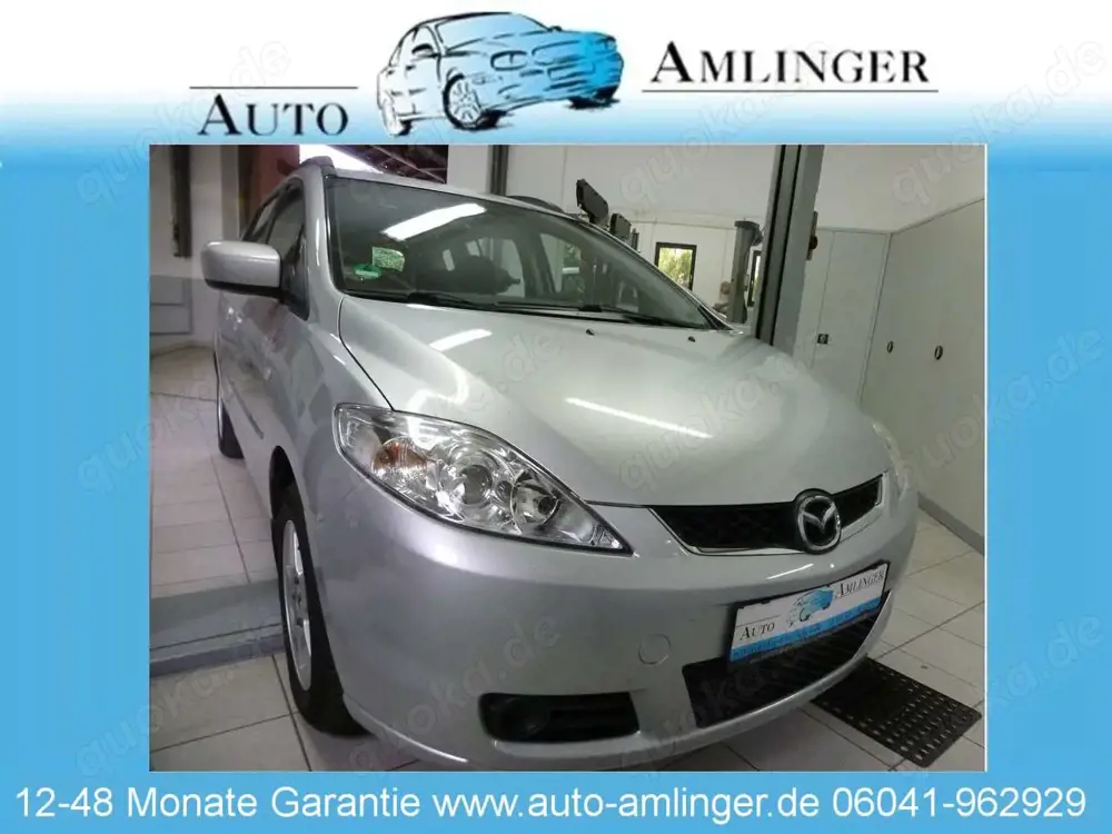 Mazda 5 2.0 Exclusive 1.Hand Scheckheft 24 Mo.Gar.TOP