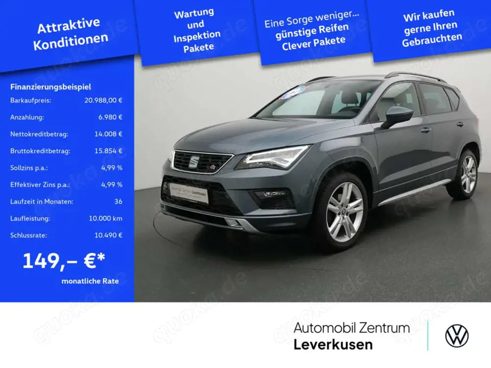 SEAT Ateca NAVI AHK KAM PDC