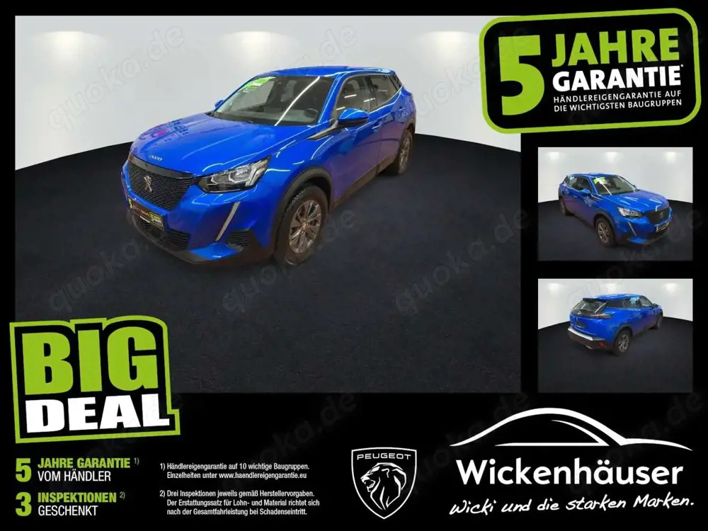 Peugeot 2008 1.2 PureTech 130 Active Kamera+PDC+AUT+SpurH