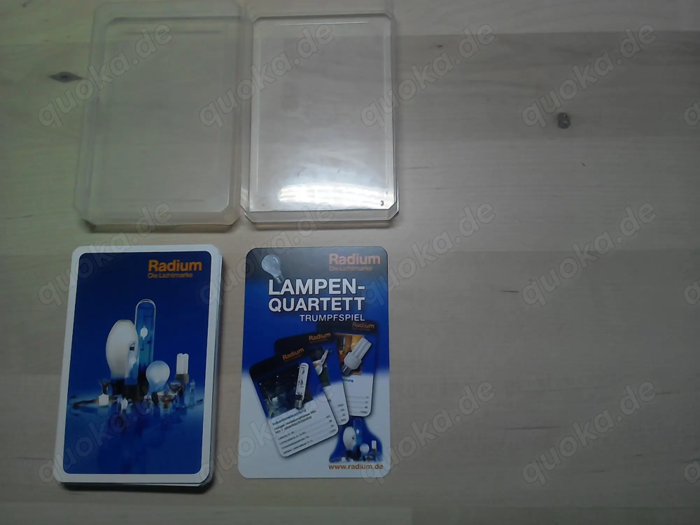 Quartett, Kartenspiel, Sammler, Radium