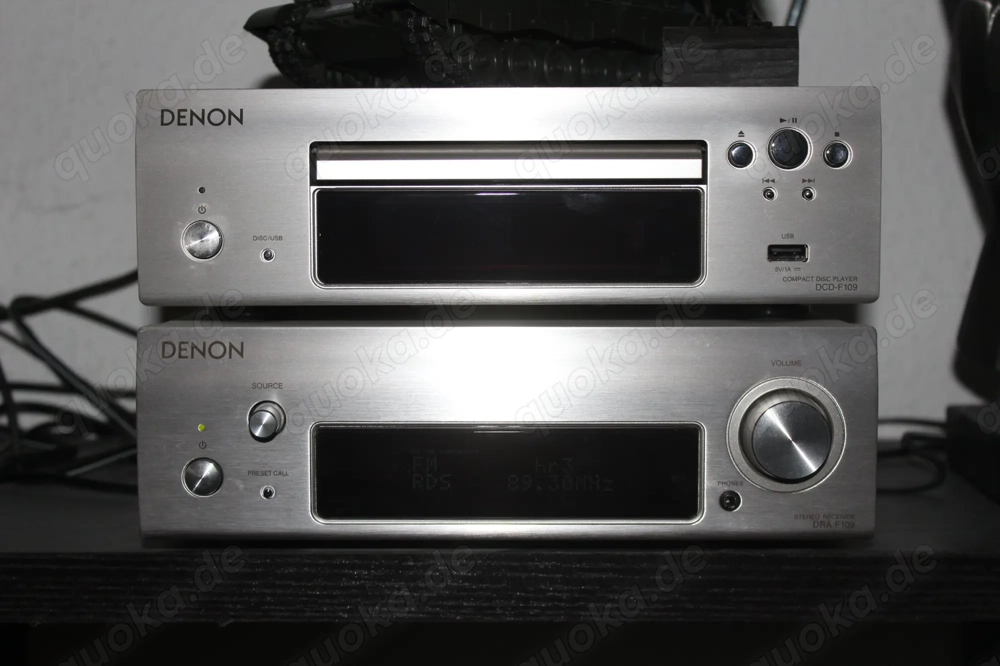 Denon DRA + DCD F109 Stereoanlage