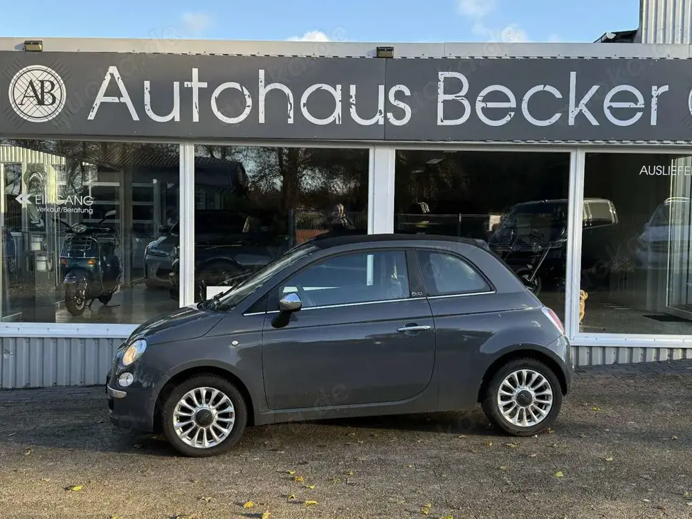 Fiat 500C Cabrio Pop Star+KLIMA+PDC+ALLWETTER+Blue 