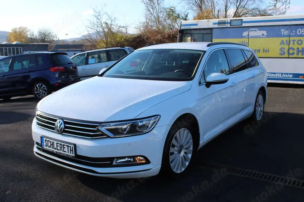 Volkswagen Passat Highline, AHK, HU+AU+INSP. NEU, 8fach bereift