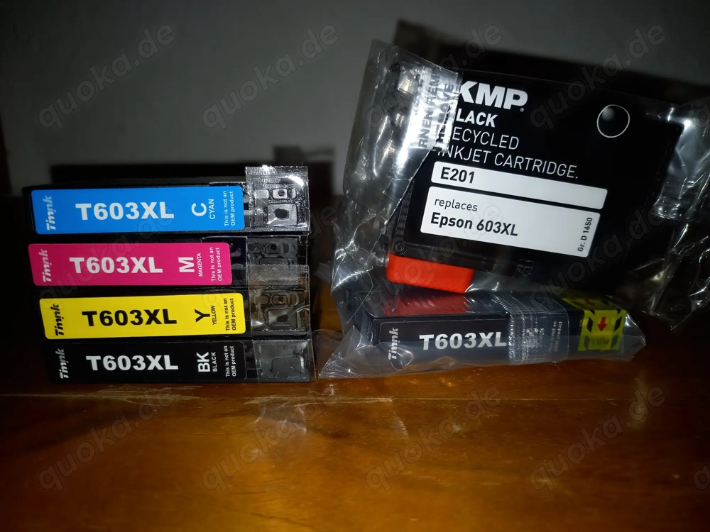 Tinten T603XL zbsp Epson WorkForce Multifunktionsdrucker 6 Stk