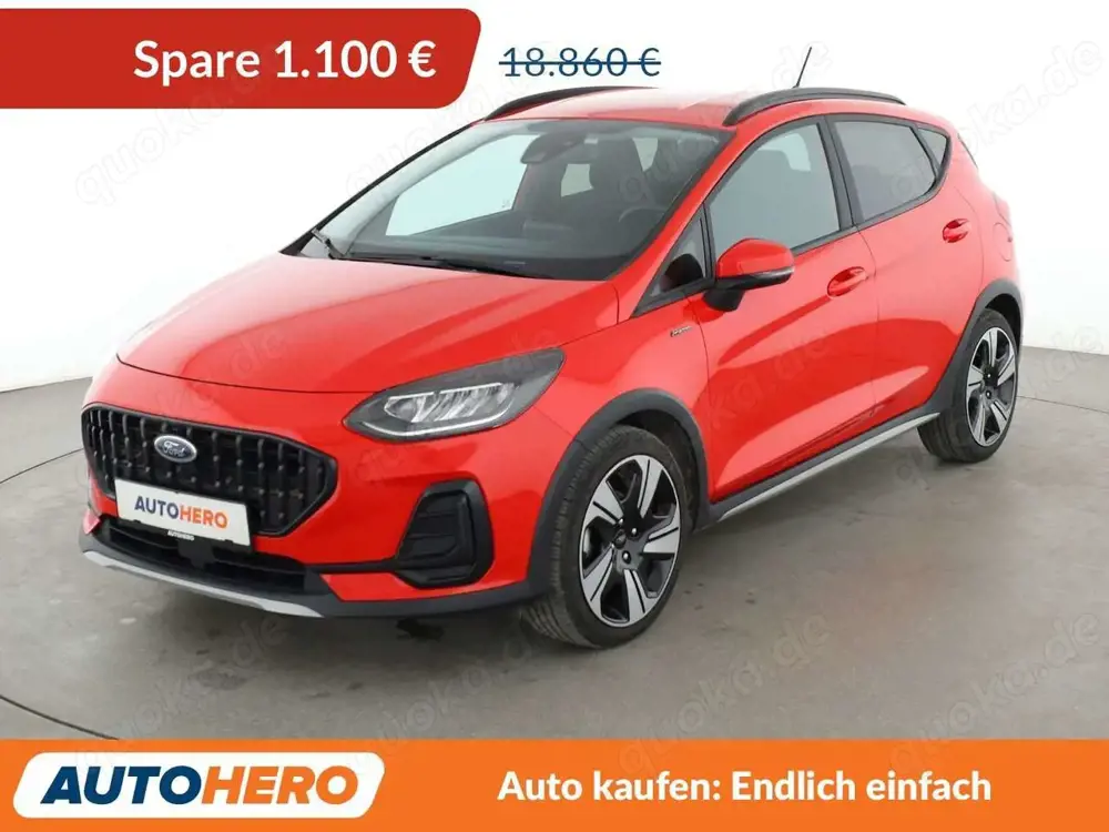 Ford Fiesta 1.0 EcoBoost Mild-Hybrid Active Aut.*LED*TEMPO*PDC