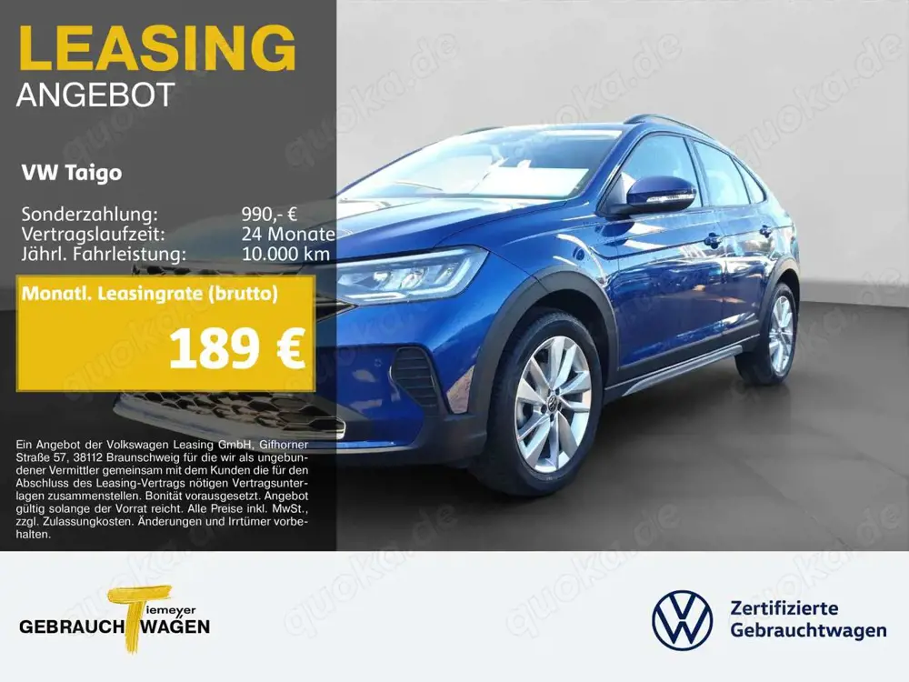 Volkswagen Taigo 1.5 TSI DSG LIFE LED BEATS KAMERA LM17