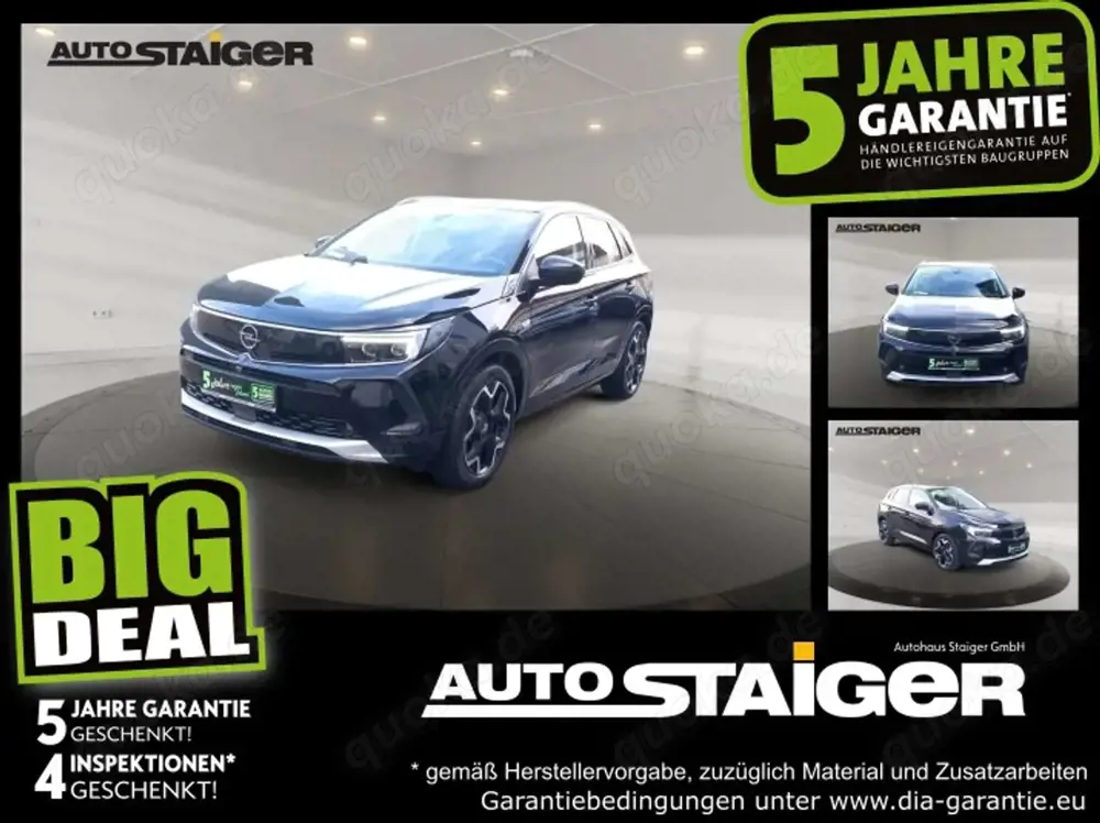 Opel Grandland 1.6 Turbo Ultimate Leder, PDC, SHZ, LED