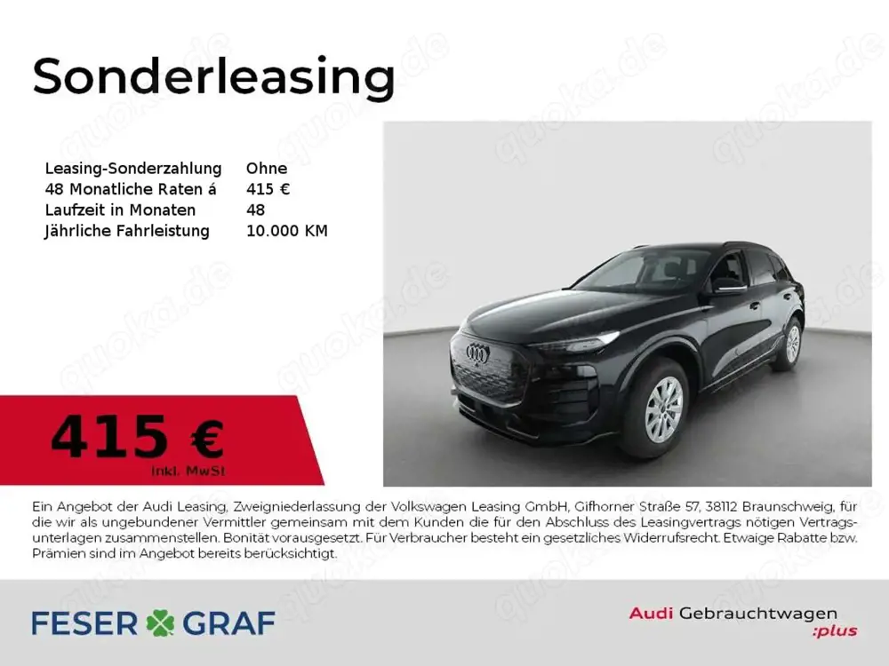Audi Q6 e-tron /LED/ACC/Kamera/0,25% Versteuerung