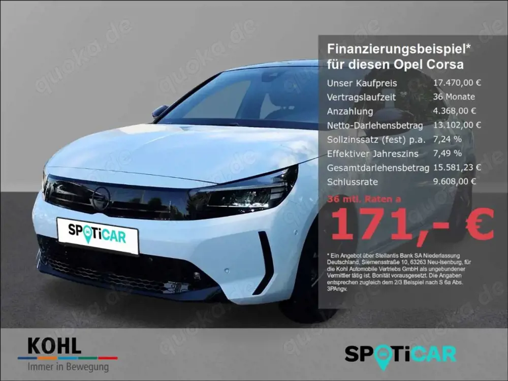 Opel Corsa F GS 1.2 Turbo Start-Stop LED Navi Keyless